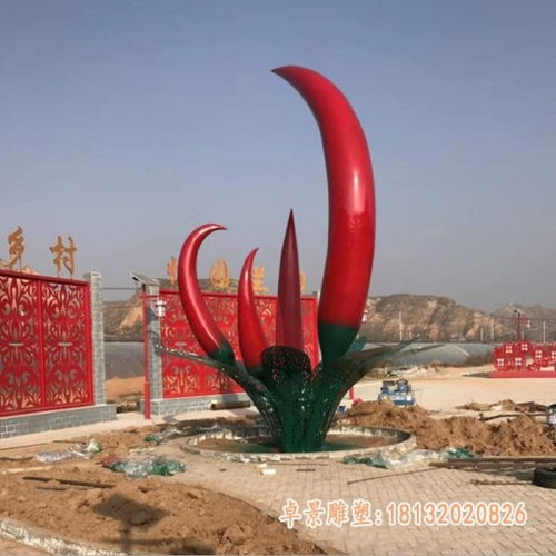 廣場不銹鋼蔬菜景觀雕塑 酒店蔬菜金屬雕塑廠家